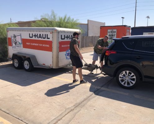 Relocating to Grand Junction with towable moving trailer