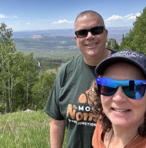 Michelle and Paul Aspelin on Grand Mesa
