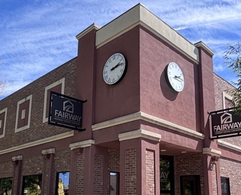 Fairway Mortgage building on Main Street in Grand Junction