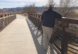 Paul Aspelin on the Riverfront Trail