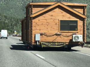  I-70 Colorado Rocky Mountains from Denver to Grand Junction CO wide load