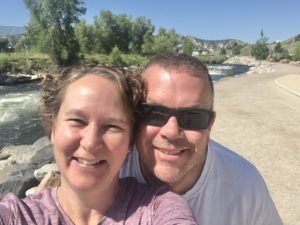 I70 Colorado rest stop near Colorado River in Eagle, CO