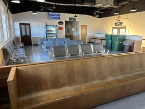 Grand Junction Train Station lobby for Amtrak