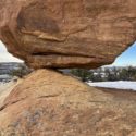 Miracle Rock balancing in Glade Park