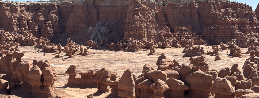 Goblin Valley goblins in the desert