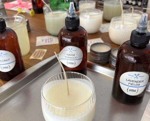 Candle Kitchen GJ candle making