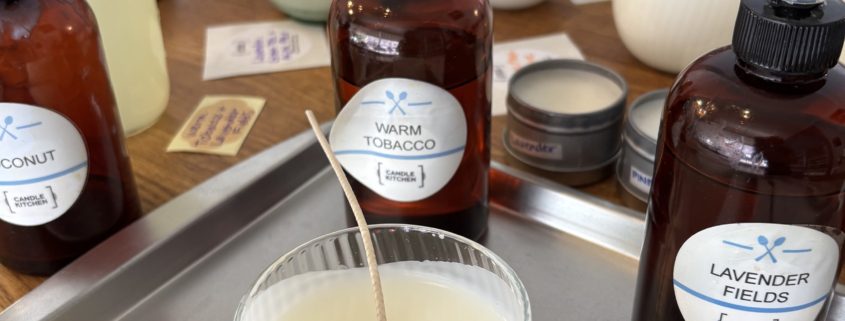 Candle Kitchen GJ candle making