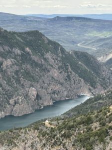 Gunnison River view from CR-92 south of Crawford State Park