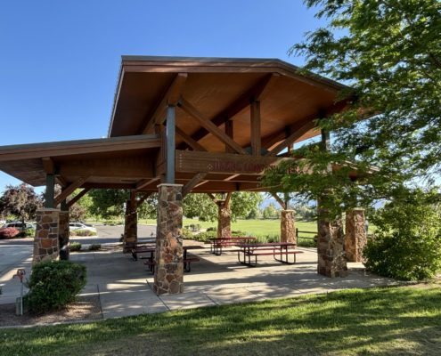 Picnic Shelter at Long Family Memorial Park