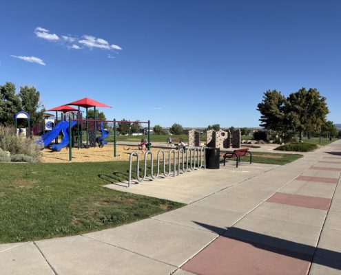 Play Equipment at Long Family Memorial Park