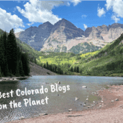 Top 30 Colorado Blogs Maroon Bells Top 30 Colorado Blogs photo of Maroon Bells mountains with lake near Aspen CO