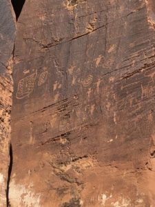 Petroglyphs near Moab