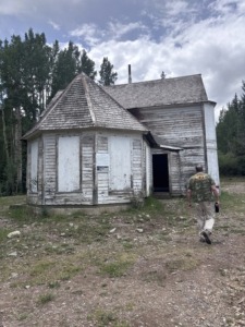 Ironton ghost town Ironton Ghost Town main building