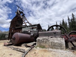 Longfellow Mine equipment