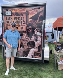 Paul Aspelin at the Overland Expo Mtn West
