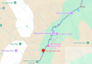 Red Mountain Pass Google Map
