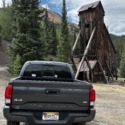 Red Mountain Mining Area and Yankee Girl Mine near Ouray CO
