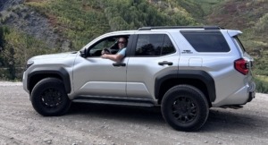 Grand Junction adventure vehicle - Paul in our new Toyota 4Runner in Marble, CO