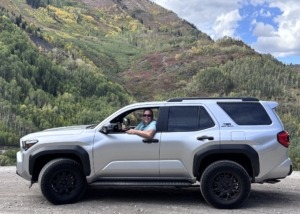 Paul Aspelin on the way to the Marble Quarry