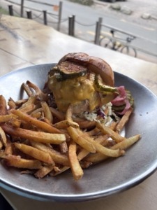 Slow Groovin BBQ sandwich