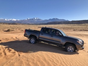 Sand dune in Moab