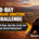 10-Day Grand Junction Challenge graphic with Megan overlooking the city of Grand Junction